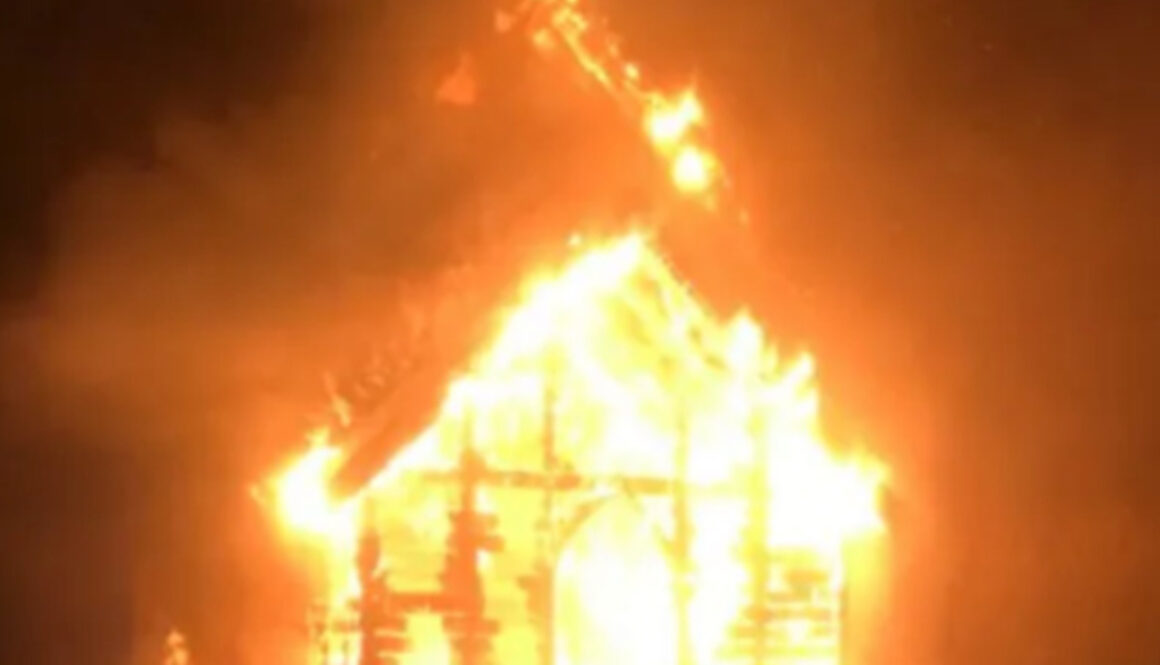 Two Churches Destroyed In Arsons